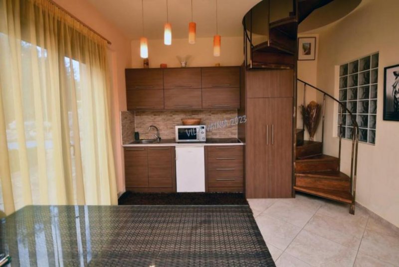 Vainia Südostkreta, Vainia: Fantastische zweistöckige freistehende Villa mit Bergblick zu verkaufen Haus kaufen